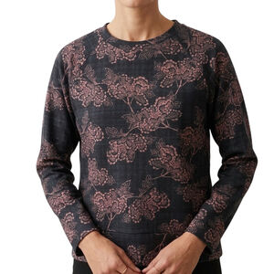 MUNTHE Floral Boxy Pullover Top Size 38 Medium